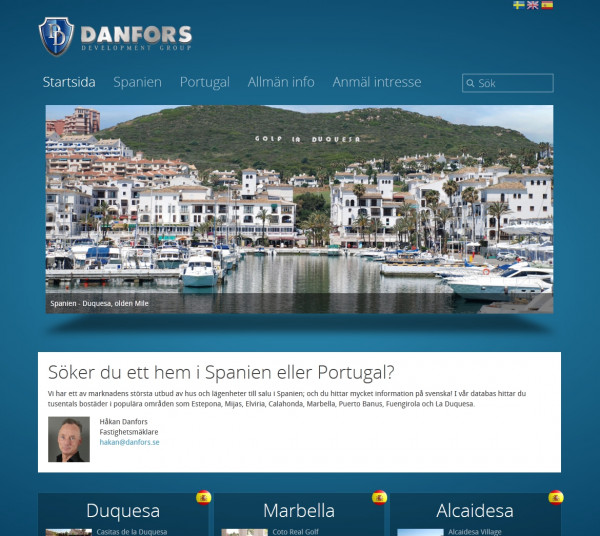Danfors i Spanien & Portugal