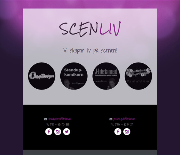 Scenliv / Osbyrevyn