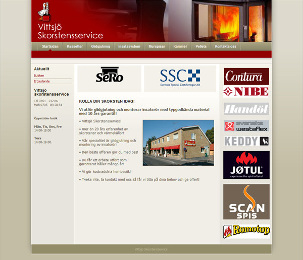 Vittsjö Skorstensservice